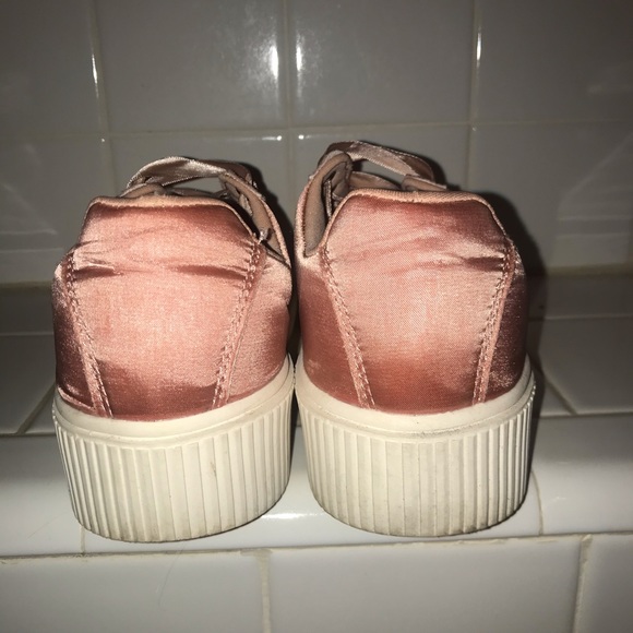 Forever 21- Pink Platform Sneakers - Picture 3 of 4